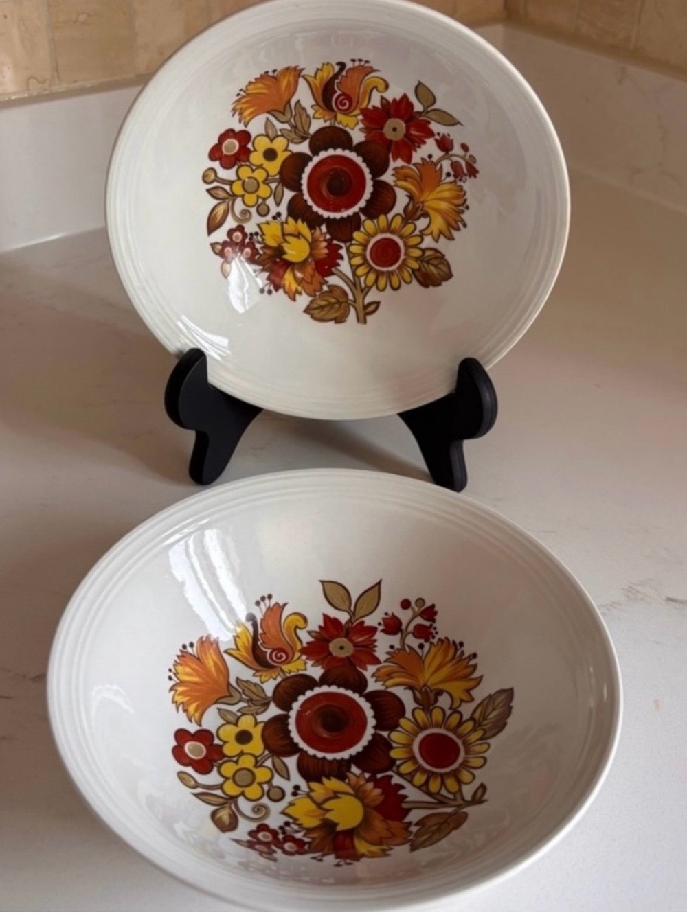 Myott Ironstone Bowls Set of 2